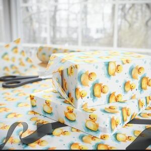 Duck Print Gift Wrap